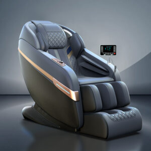 GUOHENG AI-Powered Sensible Healthcare Therapeutic massage Chair with Musical Perform – Luxurious 8D PU Leather-based Design